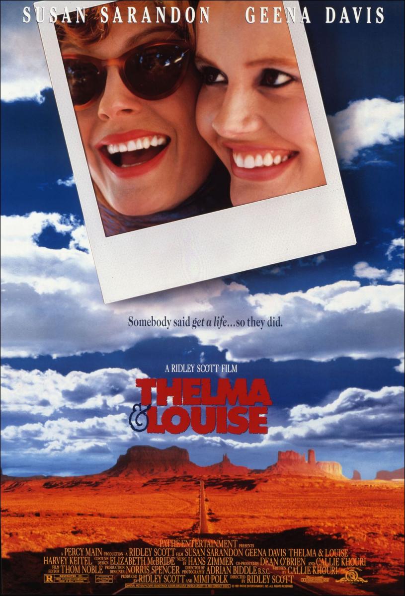 Cartel de la película "Thelma y Louise"