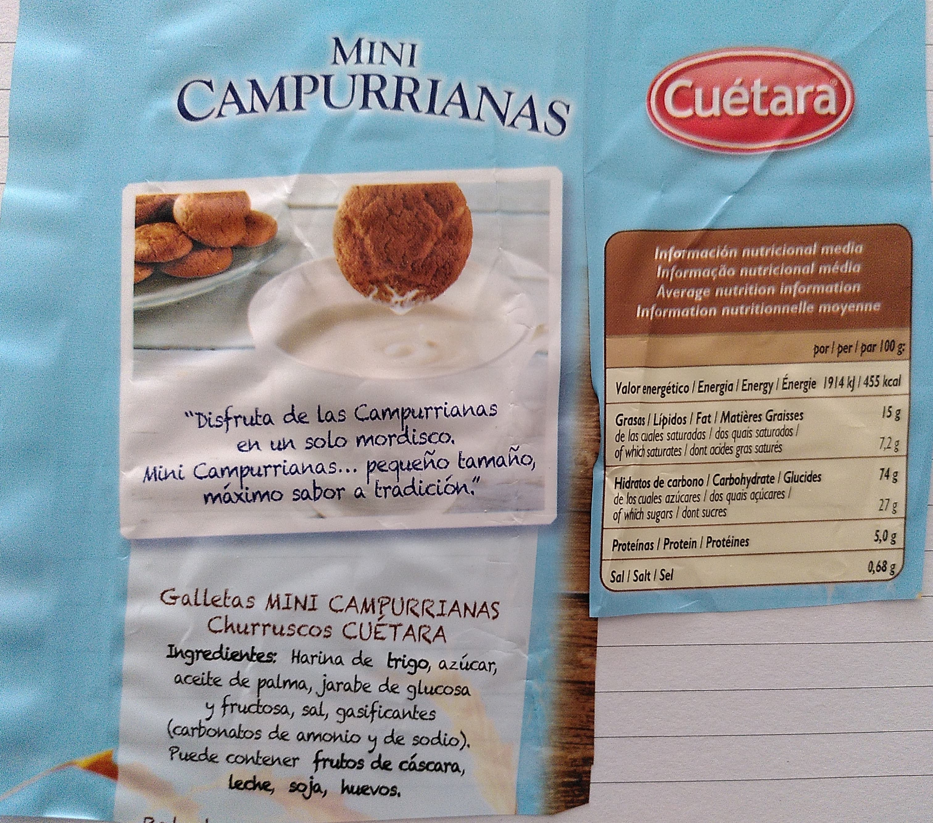 Galletas Mini Campurrianas